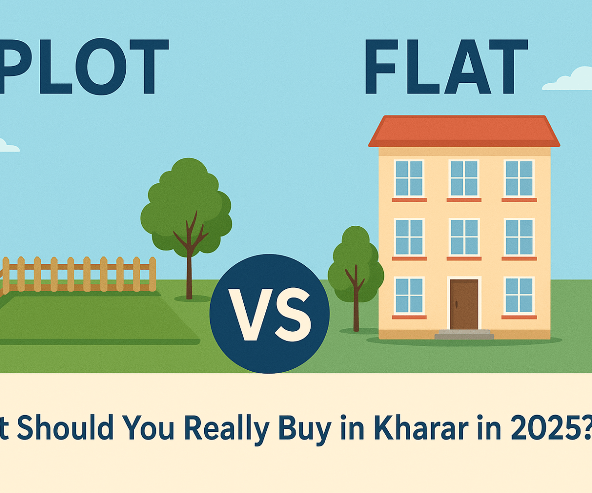 Plot vs Flat: What Should You Really Buy in Kharar in 2025